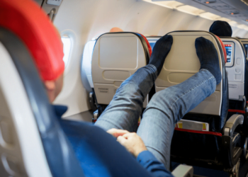 This airplane hack ($20) is a “godsend” for overnight flights!
