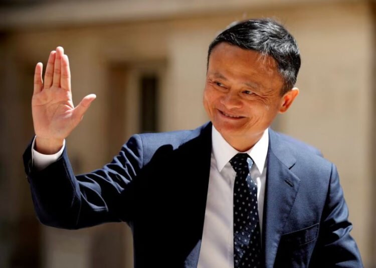 Chinese businessman Jack Ma is in town.