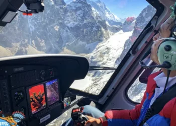 Tragedy Strikes as Helicopter Collides with Mountain near Everest