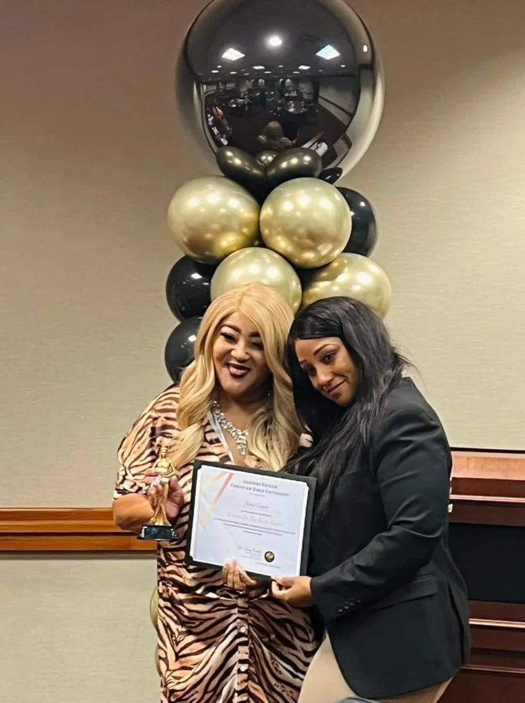 Celebrating Female Leadership: The Women on the Move Awards Brunch 14 LECBU Women on the move awards brunch with Dr Verna Caddie 3