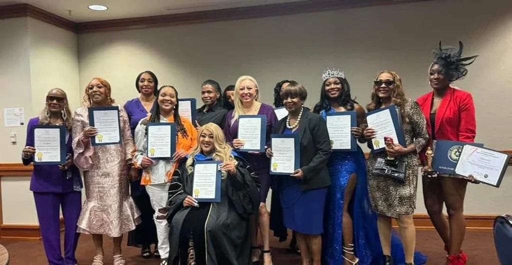 The Women on the Move Awards Brunch Dr Verna Caddie LECBU