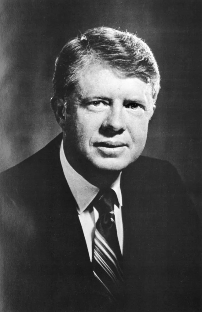 President Jimmy Carter official portrait as Governor